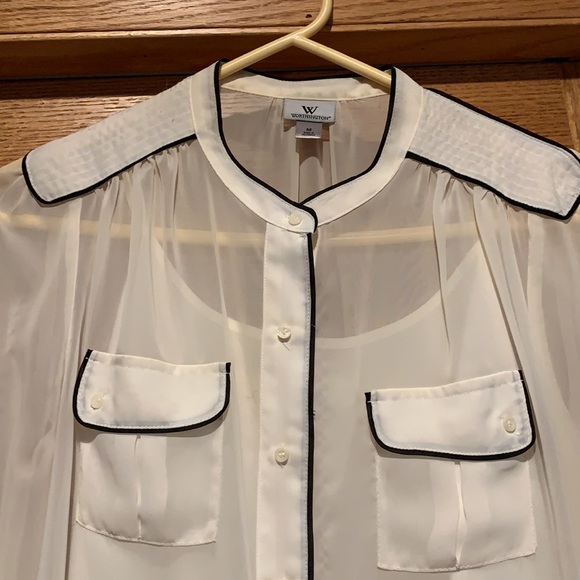 Button Down Blouse - Picture 2 of 3